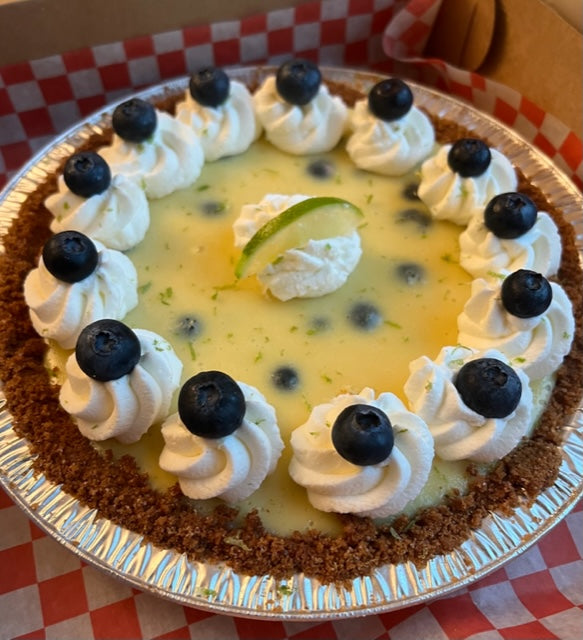 Blueberry Key Lime Pie