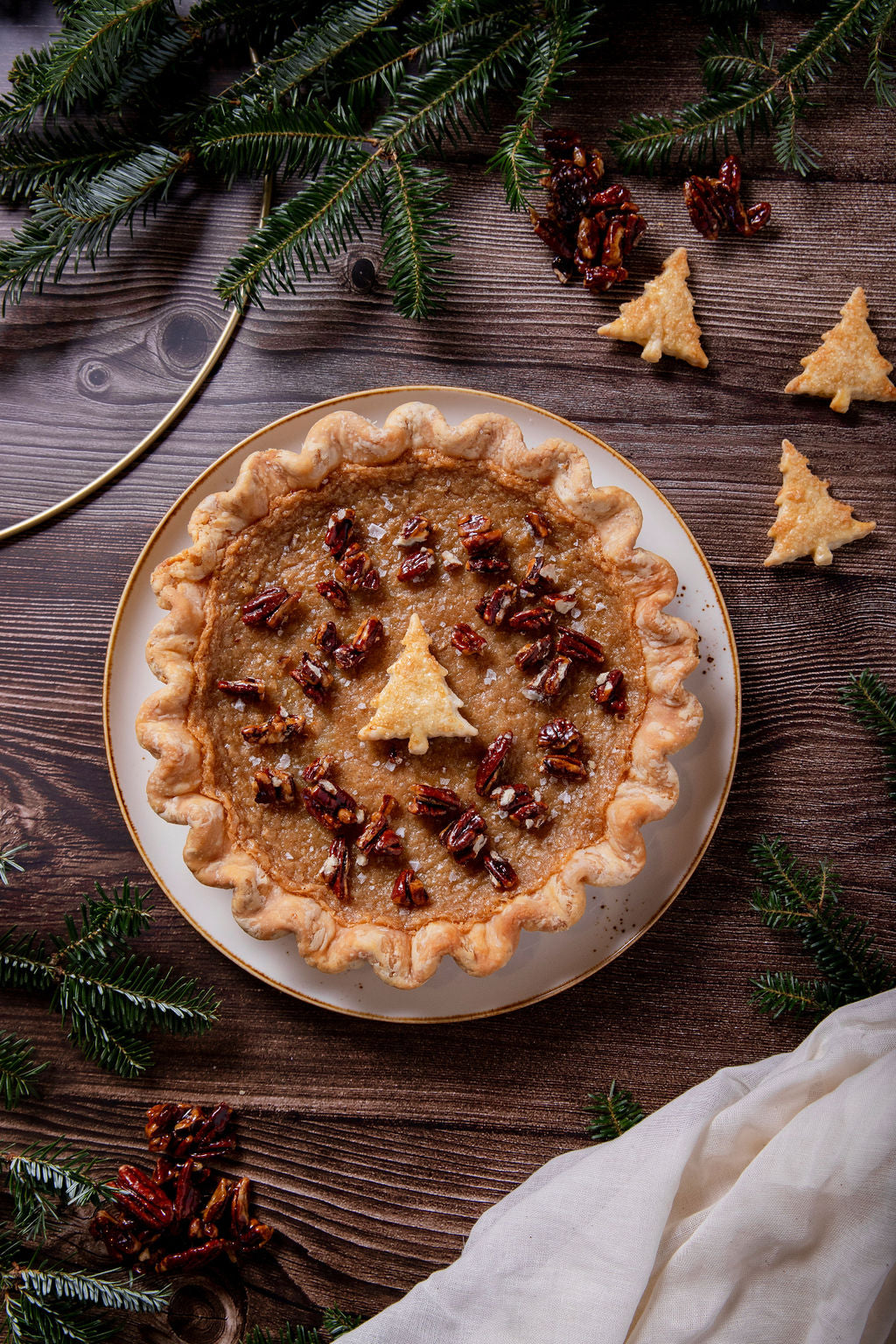 Salted Maple Pecan Pie