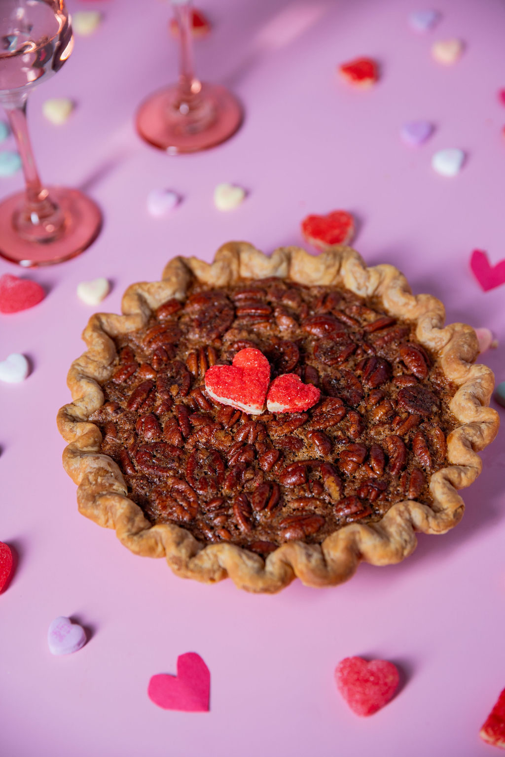 Black Bottom Pecan Pie